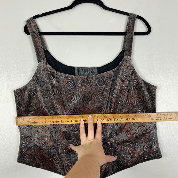 VTG Eliza of California Corset Top 2X (Runs small) Costume Cosplay - Picture 9 of 16